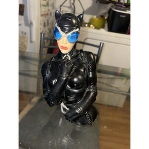 Batman Catwoman Bust Bank- 7.5" tall - Monogram Rare & Excellent Condition New
